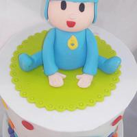 Pocoyo cake!!