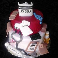 NURSE THEME CAKE - cake by SUGARScakecupcakes - CakesDecor