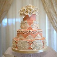 Summer Wedding Cake. 