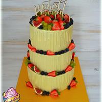 Wedding drip cake Wedding drip cake