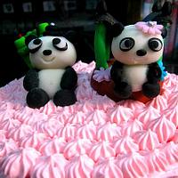 my panda bear cake