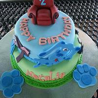Blue's Clues Birthday Cake