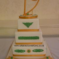 Irish Themed Birthday Cake - Cake By Caketastic Creations - CakesDecor