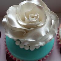 Wedding Cupcakes "White & Teal" Themed