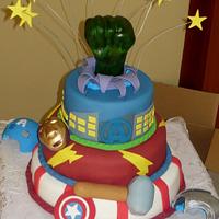 The Avengers CAke