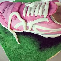 Running Shoe cake