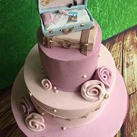 Ciara - Vintage 21st Birthday Cake