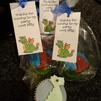 Dragon cupcakes