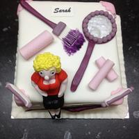 Hairdresser's cake