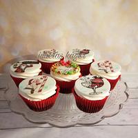 A funny Christmas theme cupcakes !
