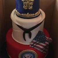 United State Navy Cake 