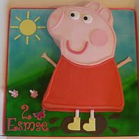 Peppa Pig cake