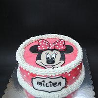 Minnie mouse cake