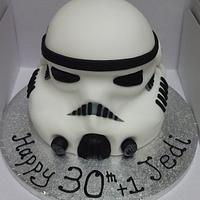 Stormtrooper with matching Cupcakes