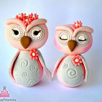 Cute owls toppers