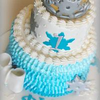 Snow Princess Cake