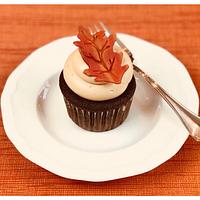 🍂 Autumn Leaf Cupcakes 🍂