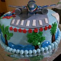 Jet Plane Cake