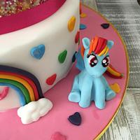 My Little Pony/equestria cake!