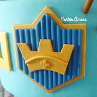 Clash Royale - Decorated Cake by Tortolandia - CakesDecor