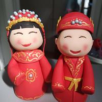 China Style Wedding cake