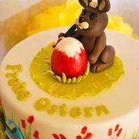 Easter Cake with Bunny