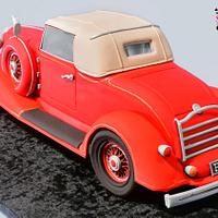 3D Vintage Car Cake
