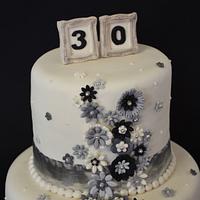 Baroque Birthday Cake