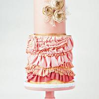 Pink Flapper Cake