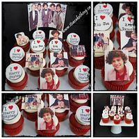 ONE DIRECTION Cupcakes for Ava! 