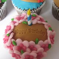 'Stitch' Birthday Cupcakes