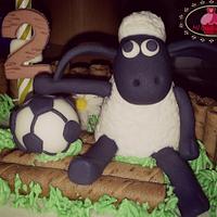 shaun the sheep cake