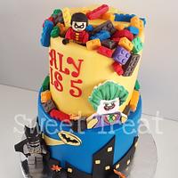 LEGO BATMAN cake 
