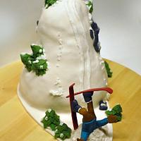 Freeride mountain cake