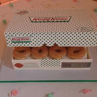 Krispy Kreme Doughnut Donut Cake ALL EDIBLE!!!