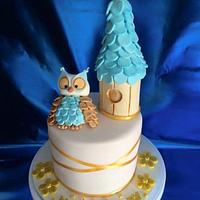 My owl cake. 