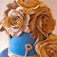 Wedding cake at Carlton Towers
