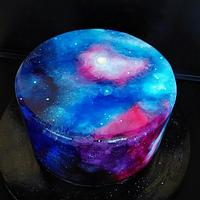 cosmos hand-painted