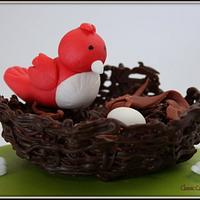 Bird cake - Congratulations