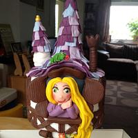 Tangled Cake