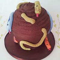 Snakes In A Cake