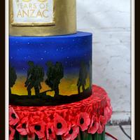 Anzac Collaboration Cake