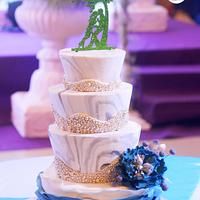 Gargi's wedding cake