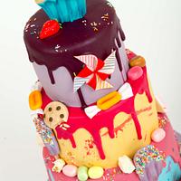 Candy sweets cake