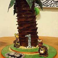 First Birthday Palm Tree
