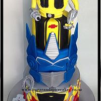 Transformers Cake for Autobot Marley
