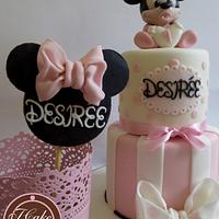 baby Minnie cake