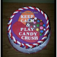 Candy crush cake