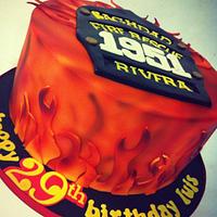 Fireman's cake