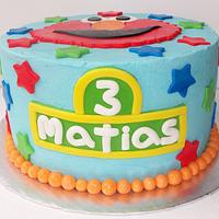 "Elmo's birthday cake"
